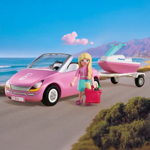 PLAYMOBIL x Barbie 72123 Kabrió jet-skivel