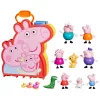 Peppa malac nagy családi bőrönd 10 részes figuraszettel