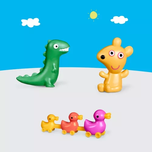 Peppa malac nagy családi bőrönd 10 részes figuraszettel