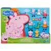 Peppa malac nagy családi bőrönd 10 részes figuraszettel