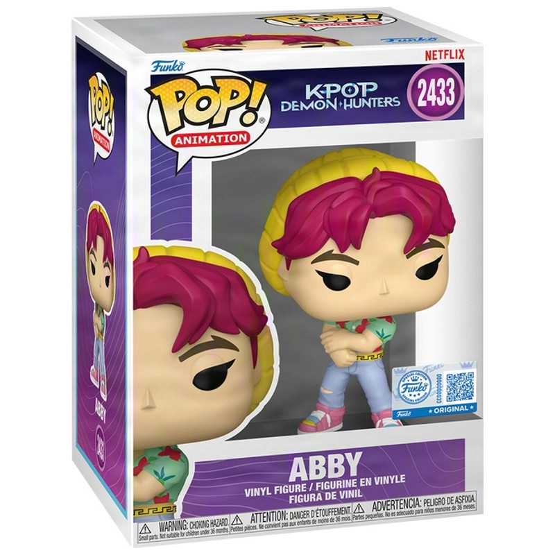 Funko POP! figura 2433 Netflix KPop Demon Hunters Abby (fő nézet)