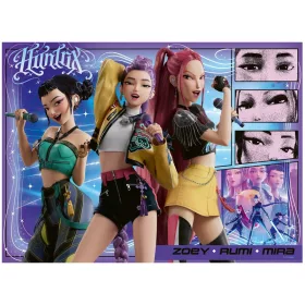 Ravensburger KPop Demon Hunters XXL puzzle 100 darabos, 6–8 év