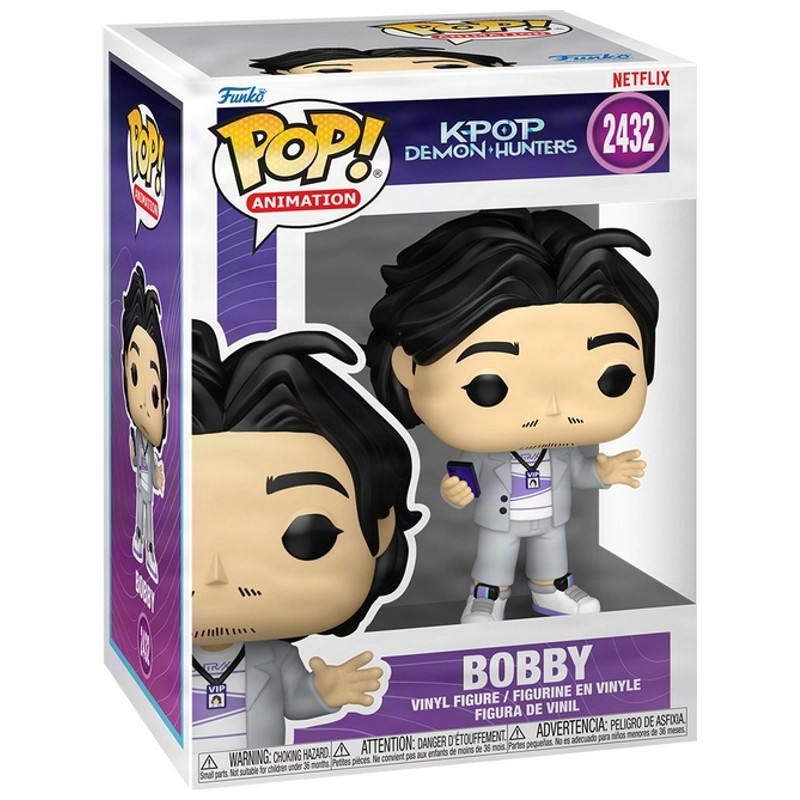 Funko POP! figura 2432 Netflix KPop Demon Hunters Bobby (fő nézet)