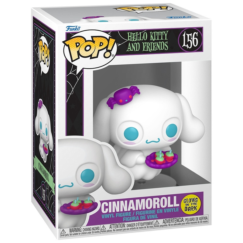 Funko POP! Funko POP! 156 Hello Kitty és barátai – Cinnamoroll halloweeni figura, sötétben világító, fő nézet