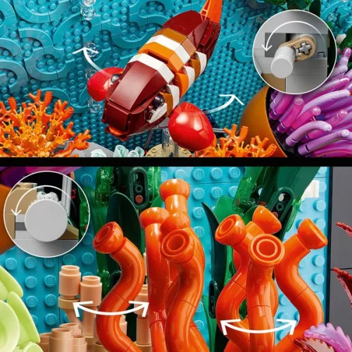 LEGO Icons Trópusi akvárium 10366