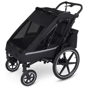 ABC Design 3 az 1-ben Tour Ink kerékpár utánfutó, fekete