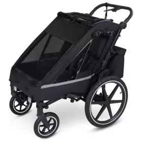 ABC Design 3 az 1-ben Tour Ink kerékpár utánfutó, fekete