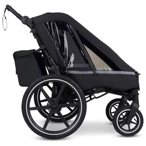 ABC Design 3 az 1-ben Tour Ink kerékpár utánfutó, fekete