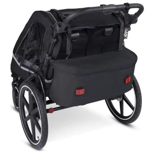 ABC Design 3 az 1-ben Tour Ink kerékpár utánfutó, fekete