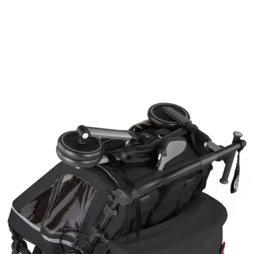 ABC Design 3 az 1-ben Tour Ink kerékpár utánfutó, fekete