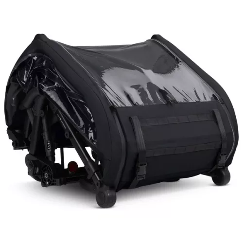 ABC Design 3 az 1-ben Tour Ink kerékpár utánfutó, fekete