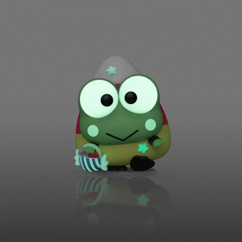 Funko POP! 157 Hello Kitty és barátai – Keroppi halloweeni figura, sötétben világító