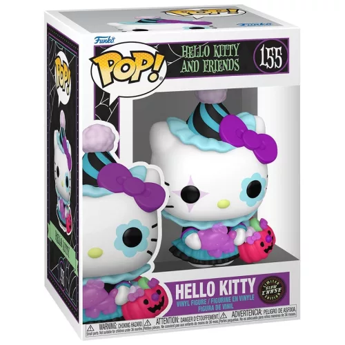 Funko POP! 155 Hello Kitty és barátai – Hello Kitty halloweeni figura, sötétben világító