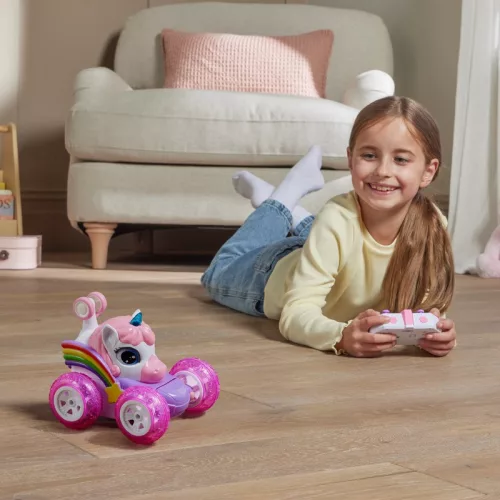 Unicorn Stunt Car távirányítós unikornisos kaszkadőrautó