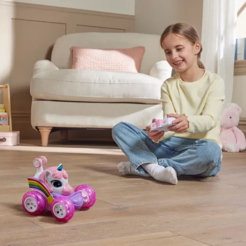 Unicorn Stunt Car távirányítós unikornisos kaszkadőrautó