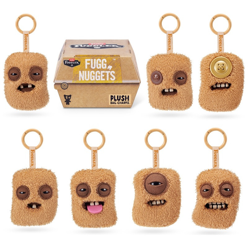 Fuggler Fuggler Fugg Nuggets plüss kulcstartó, 8,9 cm (többféle), fő nézet