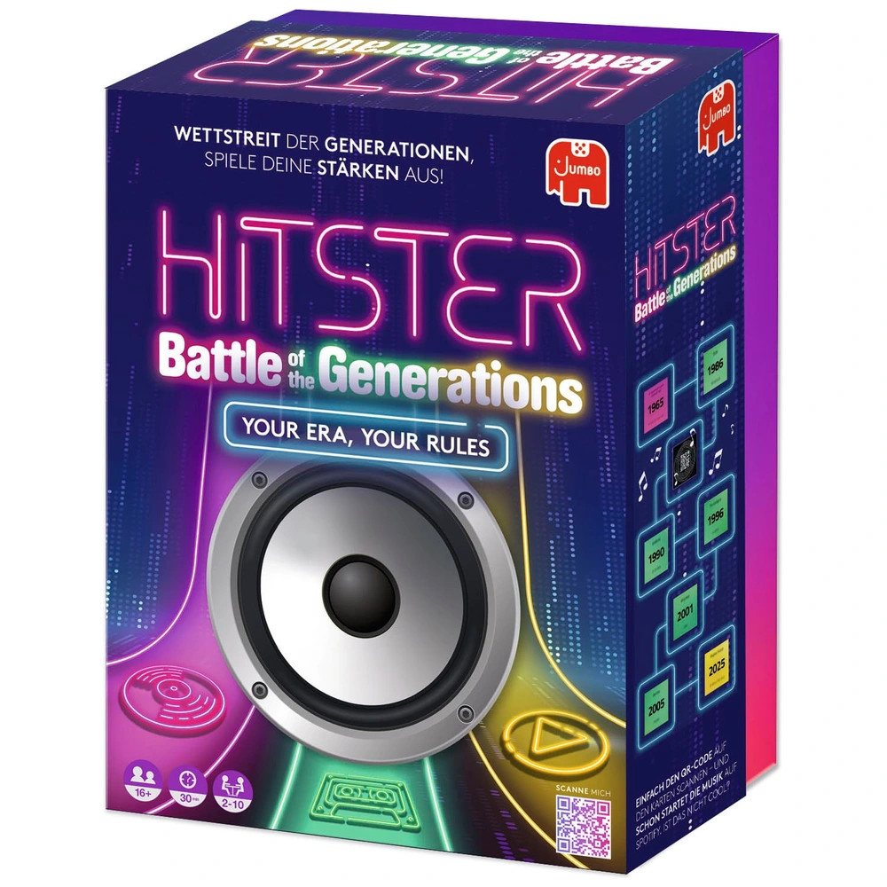 Jumbo Hitster generációk csatája – fő nézet