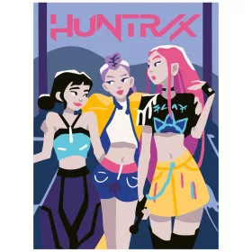 Ravensburger CreArt Számfestő KPop Demon Hunters HUNTR/X, 12–15 év
