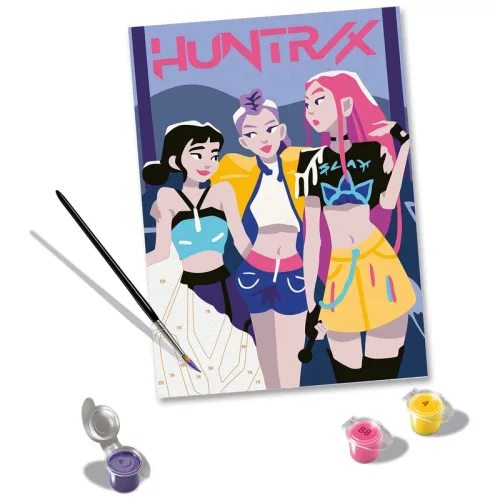 Ravensburger CreArt Számfestő KPop Demon Hunters HUNTR/X, 12–15 év