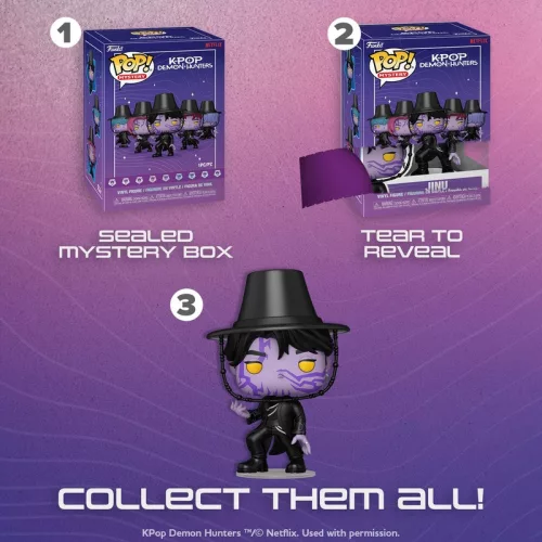 Funko POP! Mystery Netflix KPop Demon Hunters figura – többféle