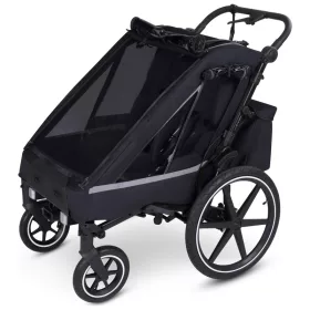   ABC Design 3 az 1-ben kerékpár utánfutó Tour 2 tintafekete