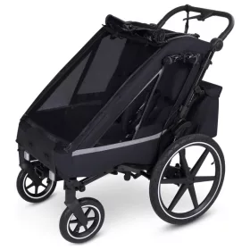   ABC Design 3 az 1-ben kerékpár utánfutó Tour 2 tintafekete