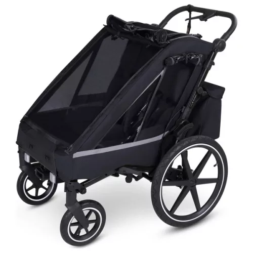 ABC Design 3 az 1-ben kerékpár utánfutó Tour 2 tintafekete