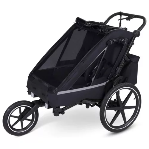 ABC Design 3 az 1-ben kerékpár utánfutó Tour 2 tintafekete