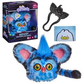 Furby Furblets KPop Demon Hunters Derpy Tiger interaktív plüss, 6–8 év