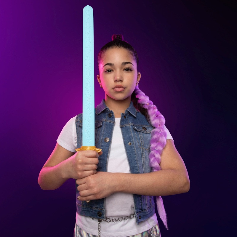 Nerf x KPop Demon Hunters Rumis Four Tiger Sword 60 cm – alternatív kép 1