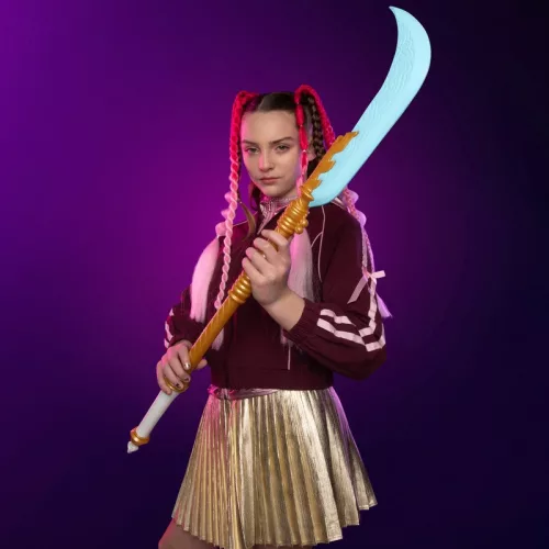 Nerf x KPop Demon Hunters Mira's Curved Moon Sword 91 cm