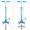 Globber Tri-Scooter PRIMO PLUS LIGHTS gyerekroller LED kerekekkel, világoskék
