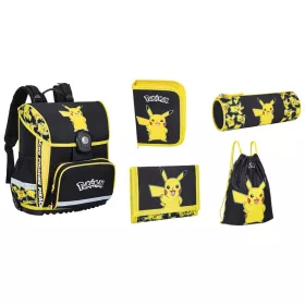 Pokémon hátizsák Pikachu, fekete/sárga