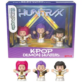   Fisher-Price Little People figurák HUNTR/X KPop Demon Hunters 3 db-os szett