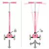 Globber Tri-Scooter PRIMO PLUS LIGHTS gyerekroller LED kerekekkel, pink