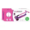 Globber NEON LIGHTS világító összecsukható gyerekroller, pink/lila