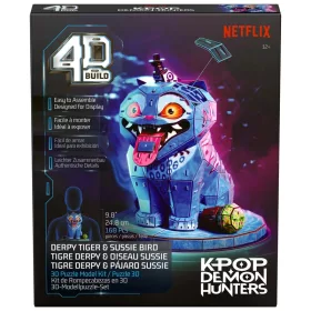 4D Build KPop Demon Hunters modellépítő készlet – Derpy és Sussie, 12–15 év