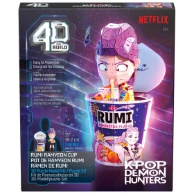 4D Build KPop Demon Hunters modellépítő készlet – Rumi Ramen, 12–15 év