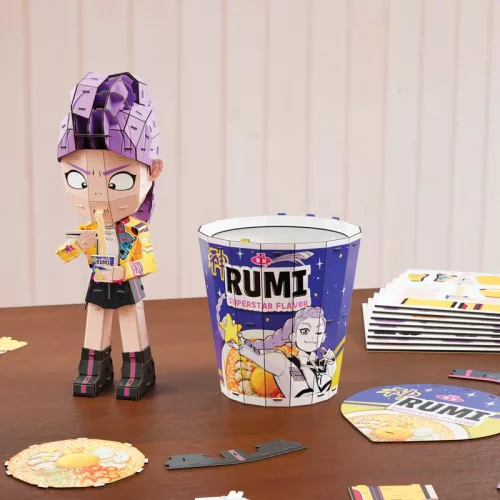 4D Build KPop Demon Hunters modellépítő készlet – Rumi Ramen, 12–15 év