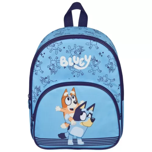 Hátizsák elülső zsebbel, Bluey mintás