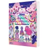 A nem hivatalos KPop Demon Hunters foglalkoztató- vagy színezőkönyv – többféle, 6–8 év