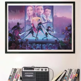 Clementoni Netflix KPop Demon Hunters puzzle 1000 darabos, 12–15 év