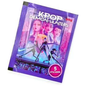 Netflix KPop Demon Hunters matricagyűjtemény – 1 csomag – többféle, 3–5 év