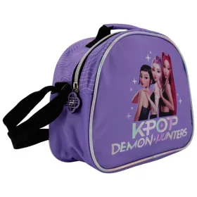 Netflix KPop Demon Hunters oldaltáska – lila, 6–8 év