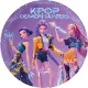 KPop Demon Hunters papírtányér 8 darabos, 3–5 év
