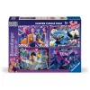 Ravensburger gyerekpuzzle KPop Demon Hunters 4 az 1-ben szett 100 darabos, 3–5 év