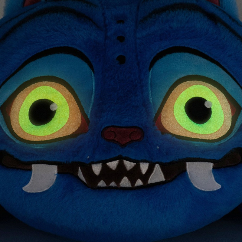 KPop Demon Hunters plüssállat sötétben világító ugráló Derpy Tiger 45 cm – alternatív kép 3