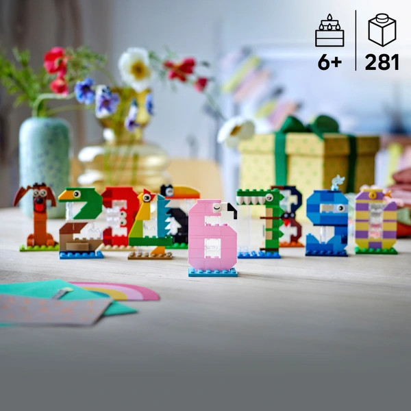 LEGO Születésnapi számok 40807 – alternatív kép 3