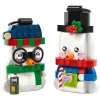 LEGO Dekoratív hóemberek 40812