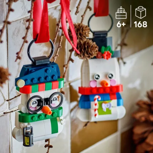 LEGO Dekoratív hóemberek 40812